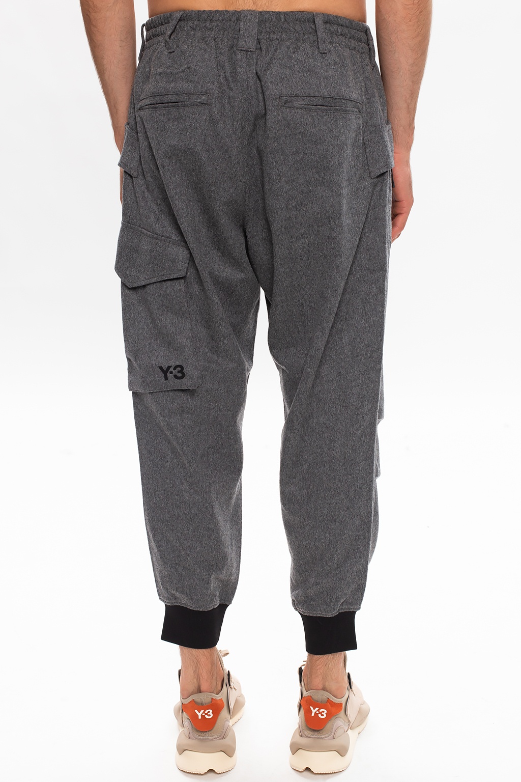Y-3 Khaki Wool CL Cargo Pants ヨウジヤマモト 【公式通販】